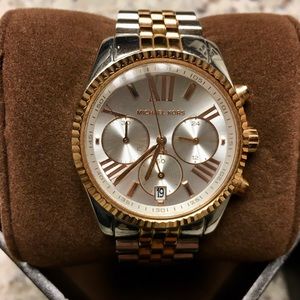Michael Kors rose gold watch